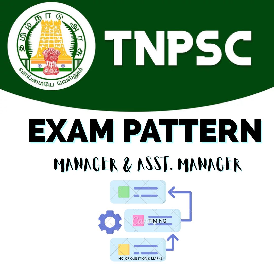TNPSC EXAM PATTERN FOR MANAGER & ASST. MANAGER