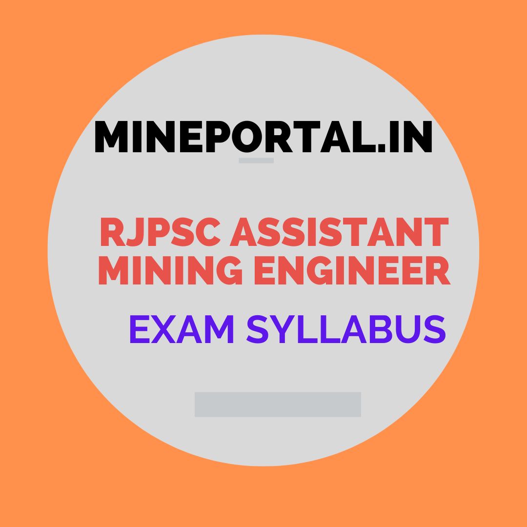 rjpsc-assistant-mining-engineer-exam-syllabu-and-exam-pattern
