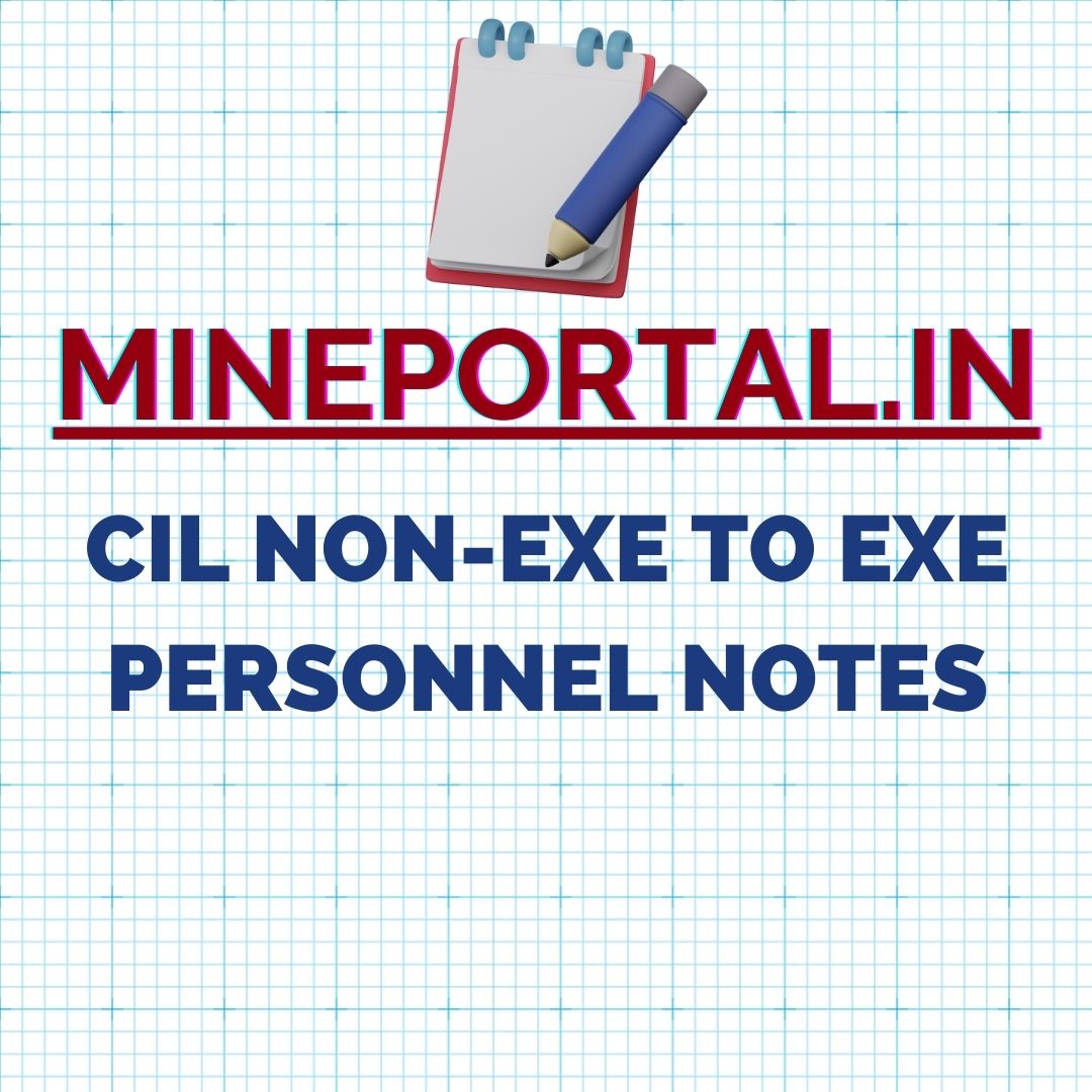 CIL NON-EXE TO EXE PERSONNEL NOTES