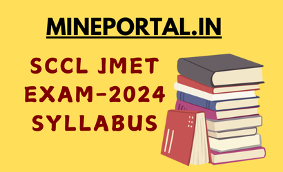 SCCL JMET EXAM-2024 SYLLABUS