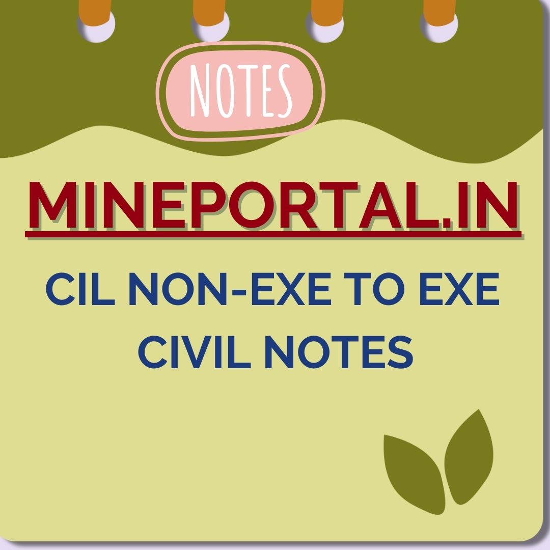 CIL NON-EXE TO EXE CIVIL NOTES