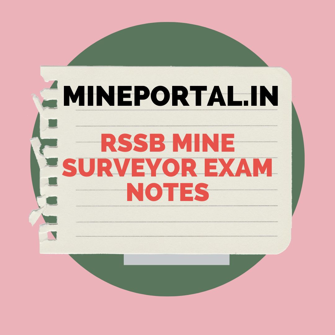 RSSB MINE SURVEYOR NOTES