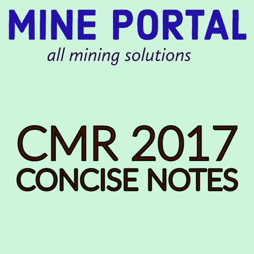 SUMMARY OF LIMITS OF ERROR IN COAL MINES PLAN