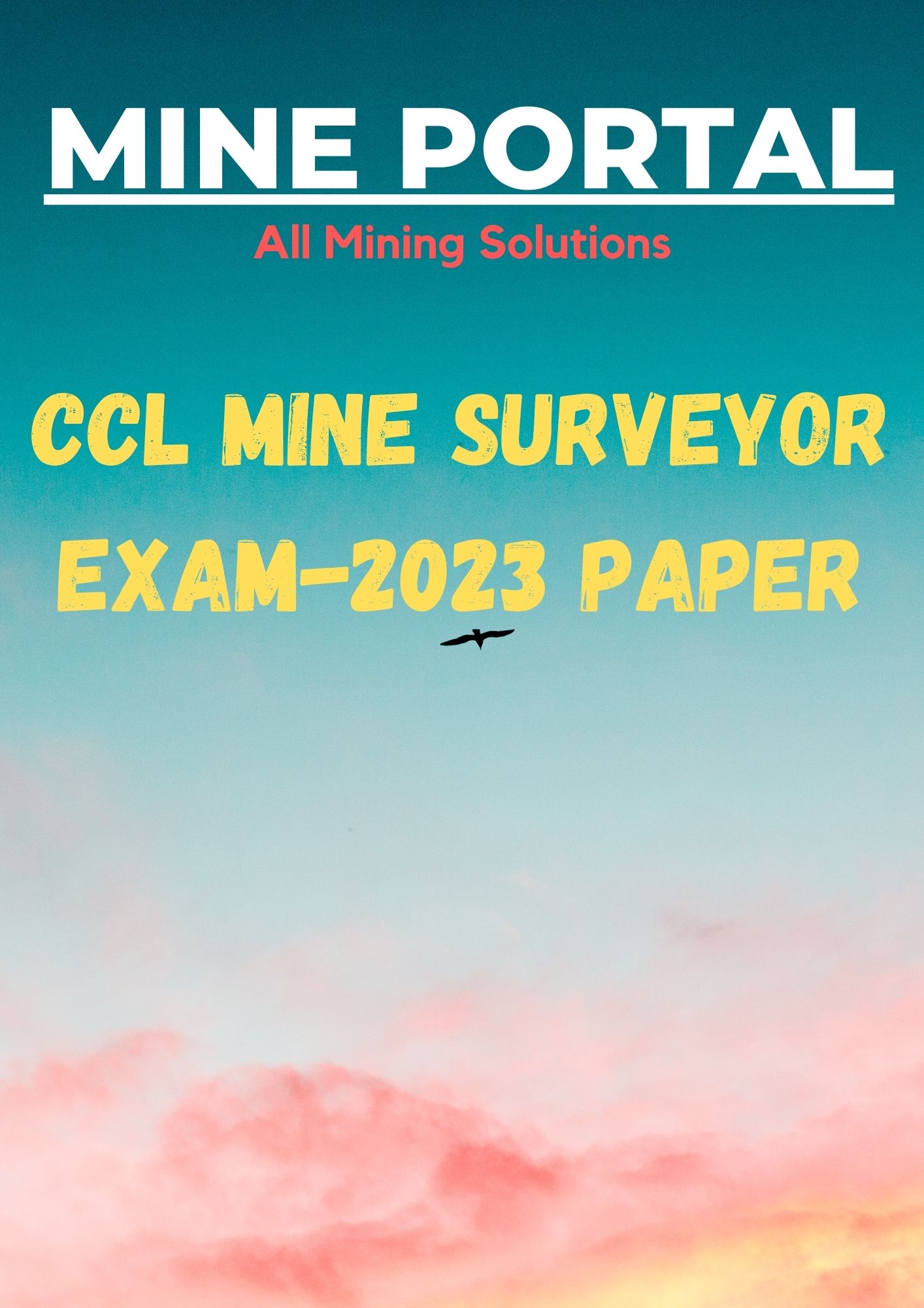 CCL MINE SURVEYOR EXAM-2023 PAPER