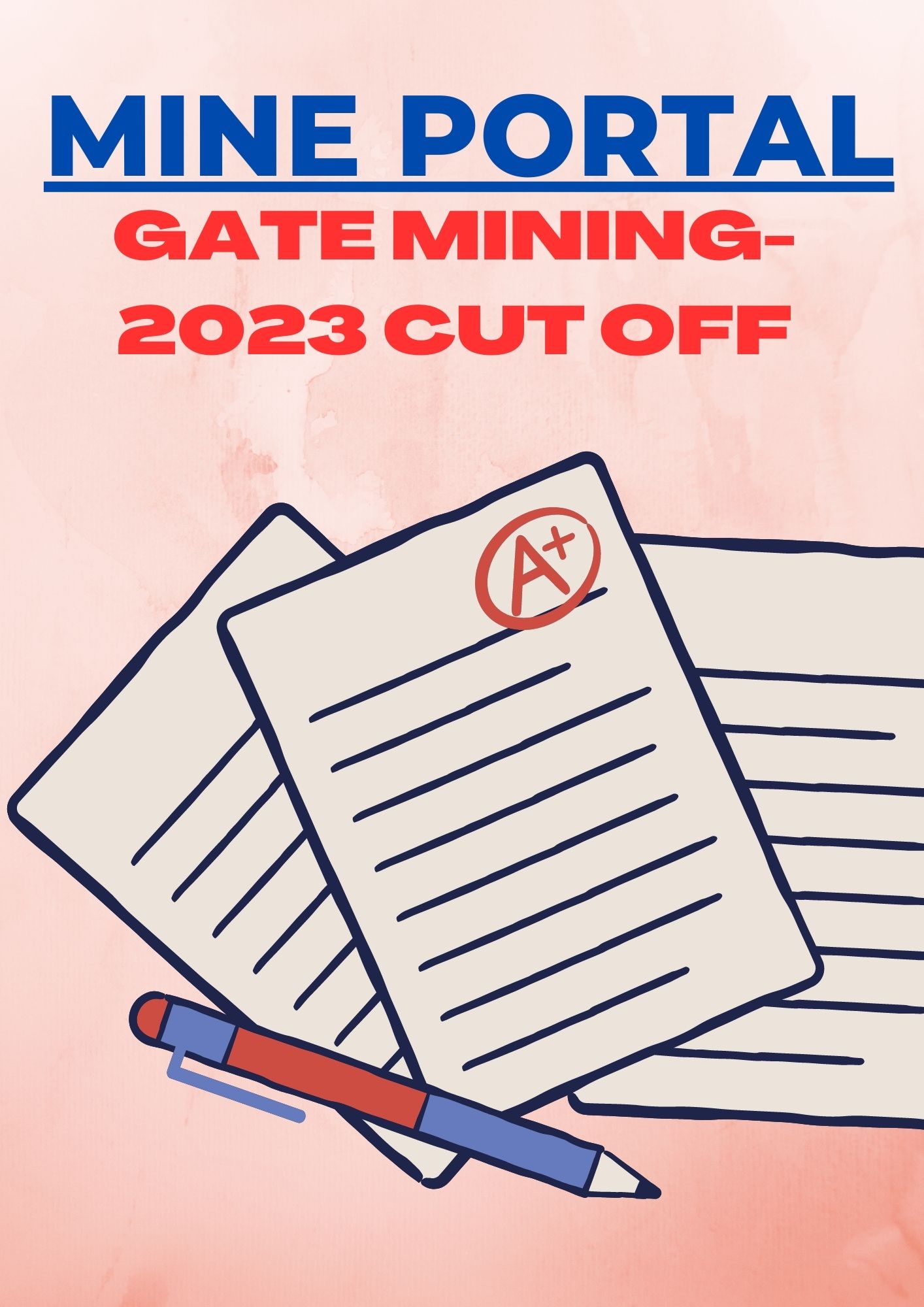 GATE MINING 2023 CUT OFF