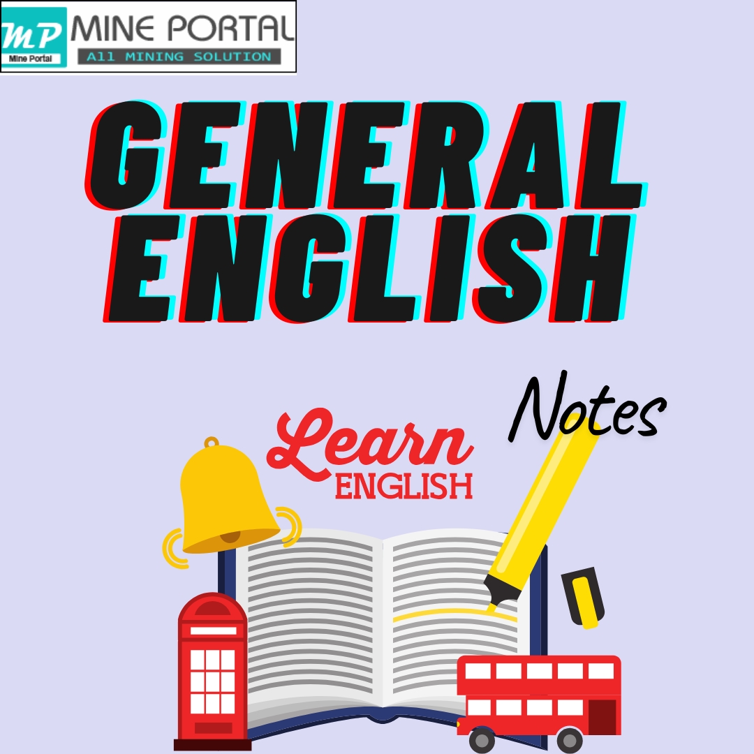 GENERAL ENGLISH COMPREHENSIVE STUDY NOTES