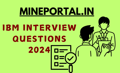 IBM INTERVIEW QUESTIONS-2024