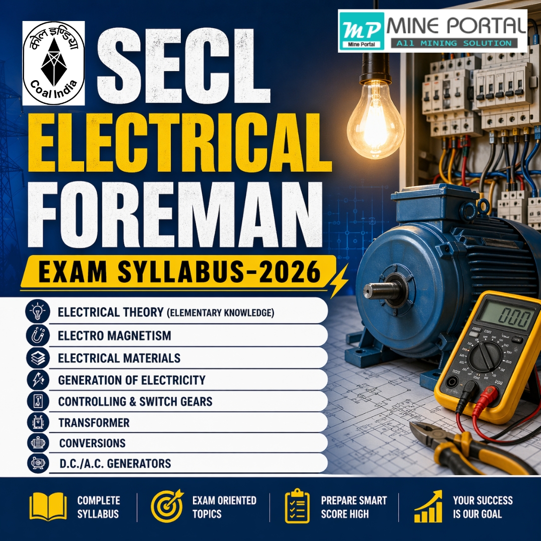 secl-electrical-foreman-exam-syllabus-2026