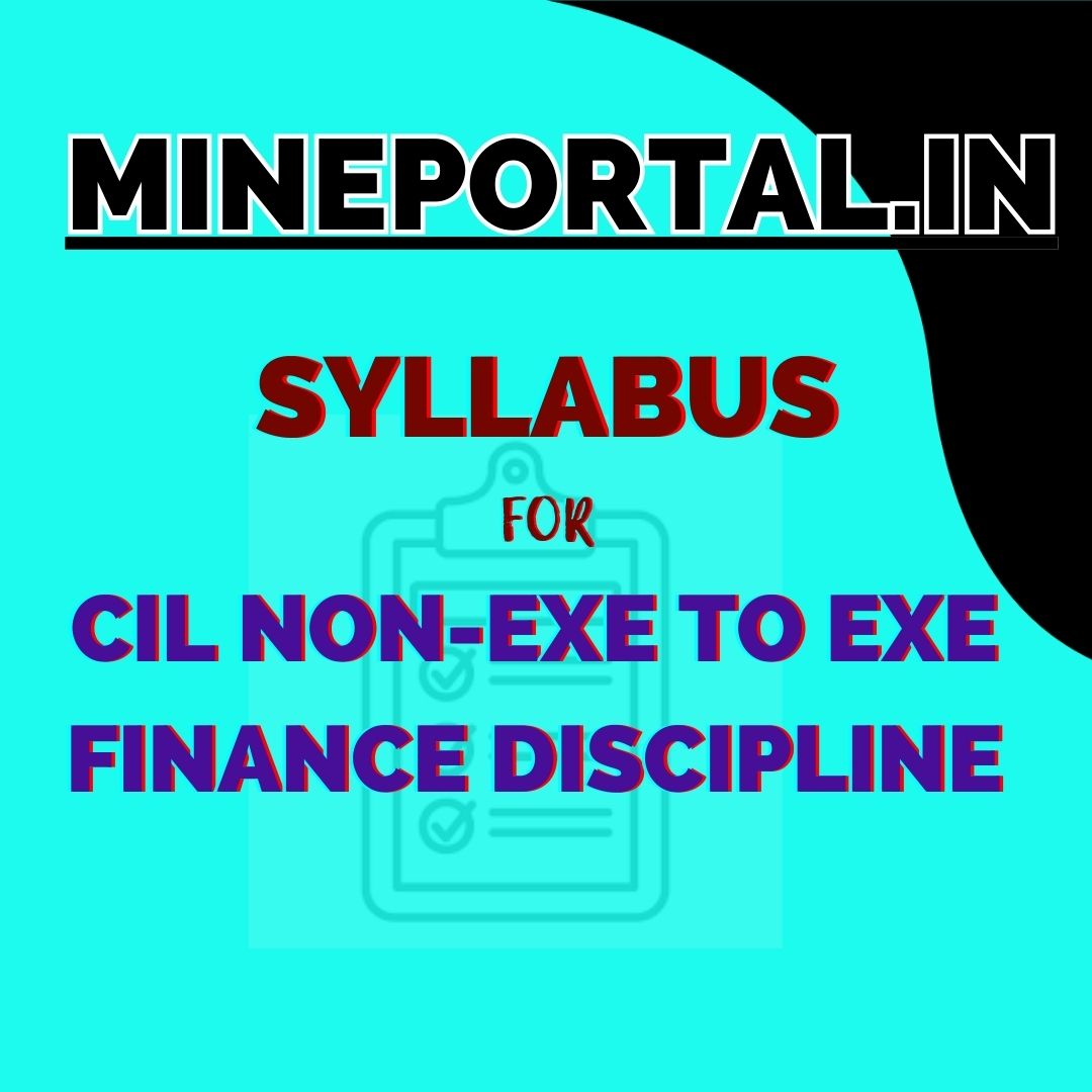 cil-non-exe-to-exe-finance-discipline-syllabus