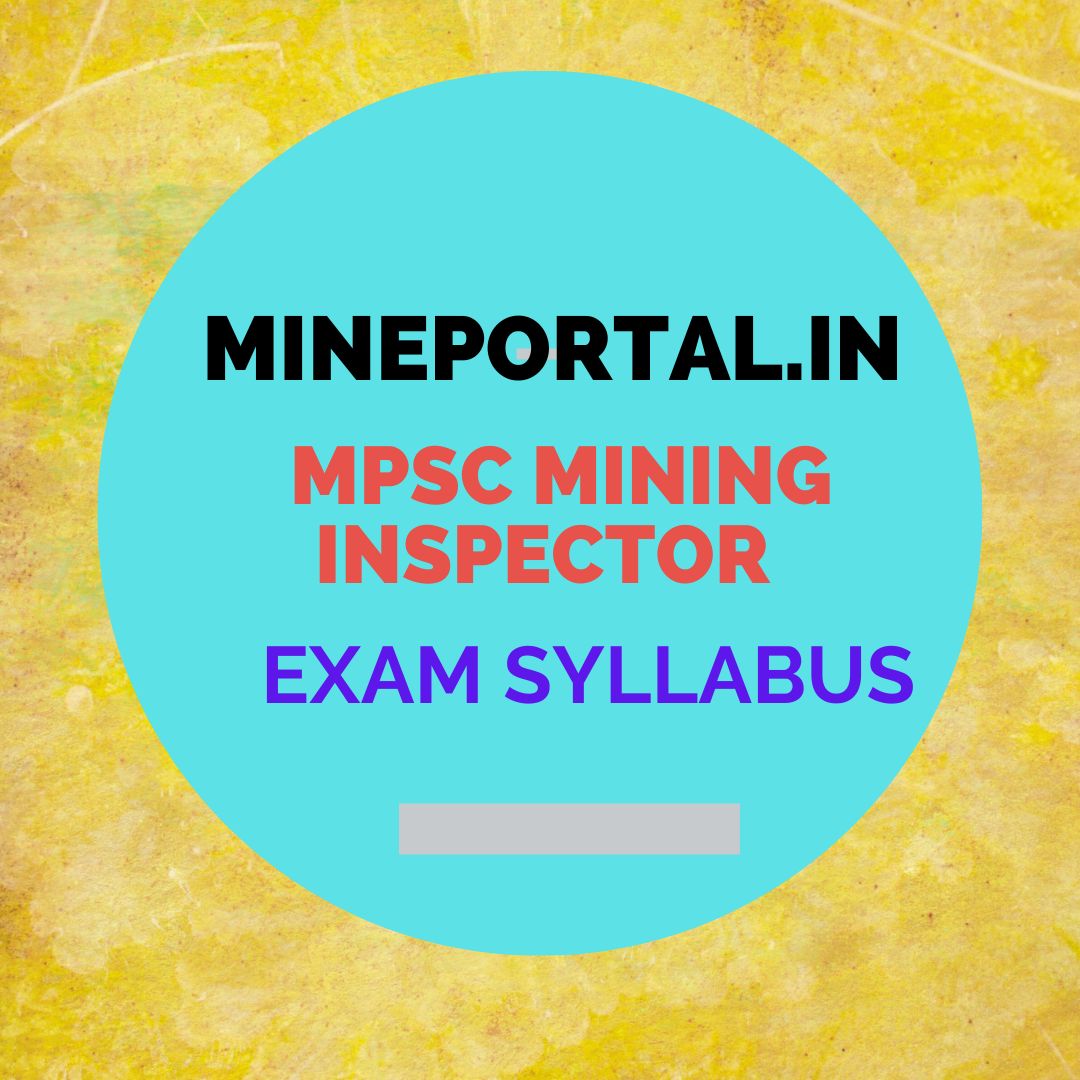mpsc-mining-inspector-exam-syllabus-and-pattern