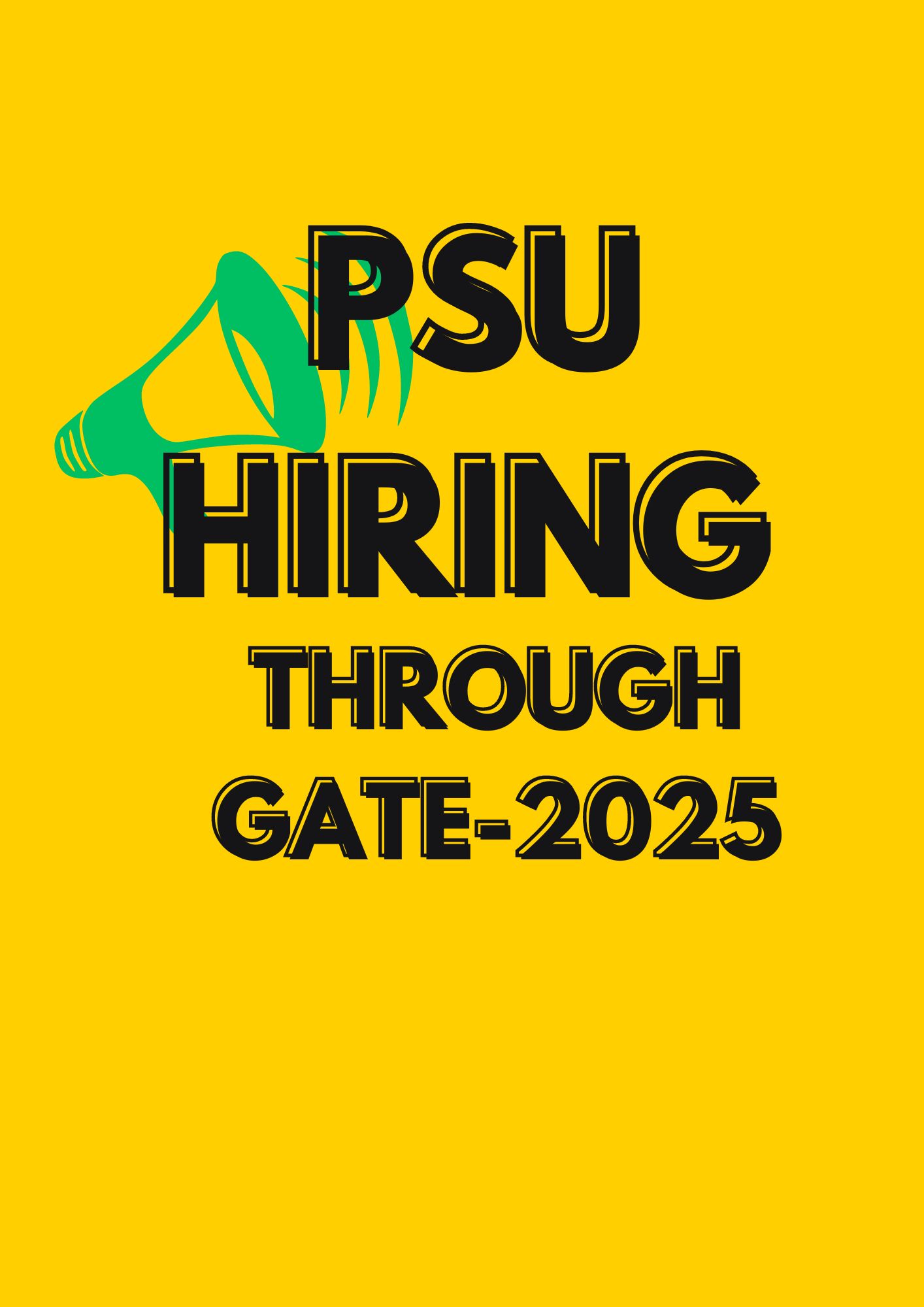 PSUs RECRUITING THROUGH GATE-2025