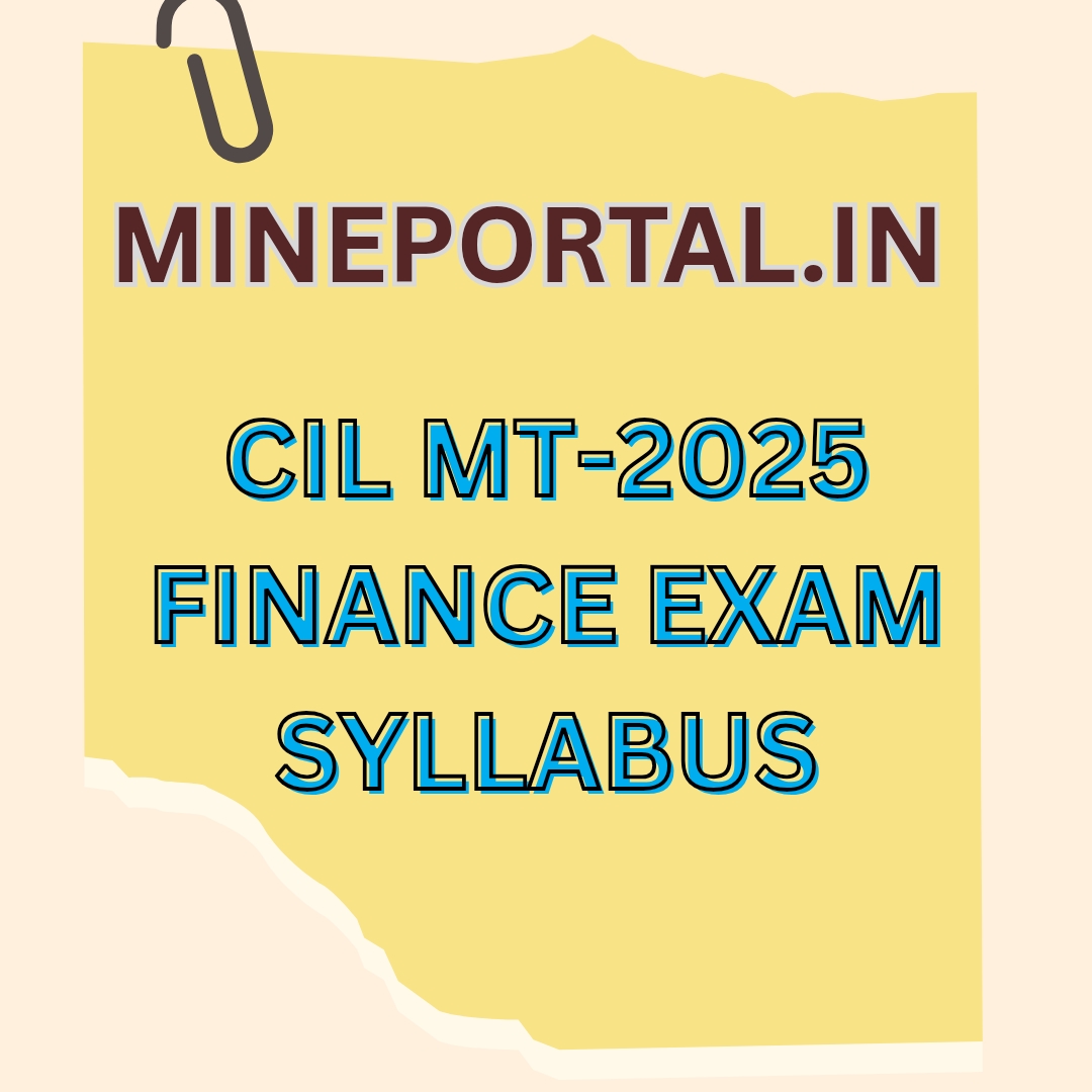 cil-mt-2025-finance-exam-syllabus