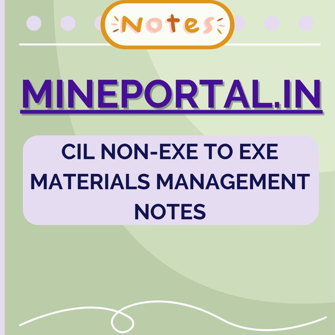 cil-non-exe-to-exe-materials-management-notes